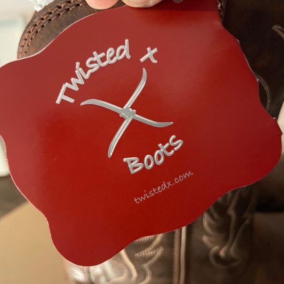 Twisted X Women’s hiker Boots D toe 10” RUST Size 10 - Picture 8 of 9